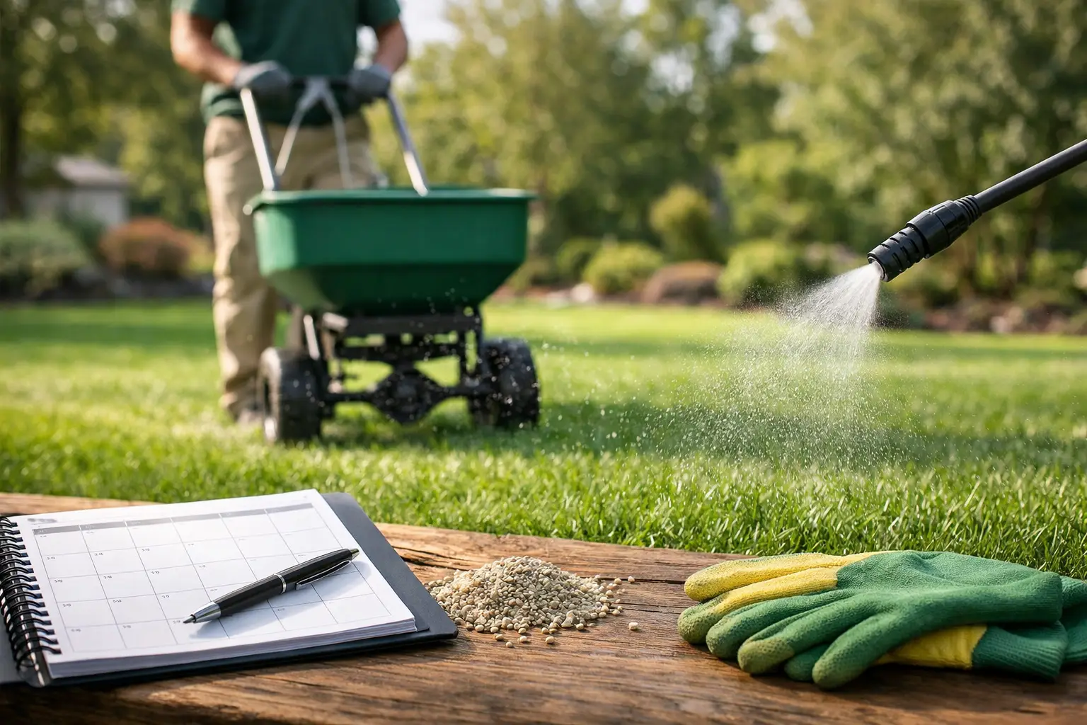Annual Lawn Treatment Schedule That Works