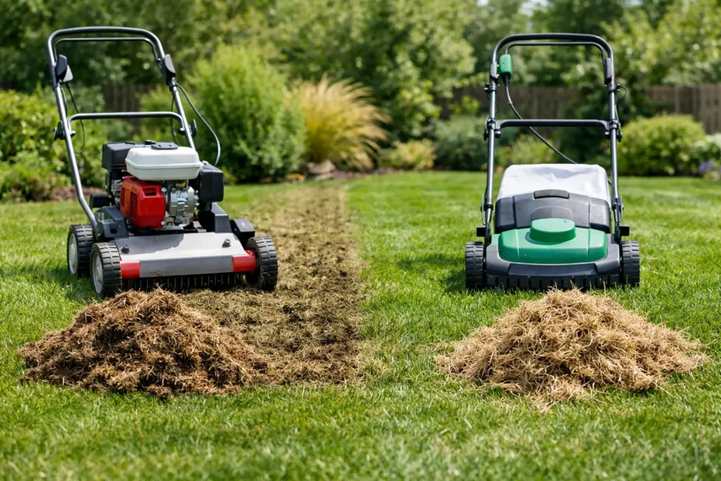Scarifying vs Dethatching Lawn: What Works?