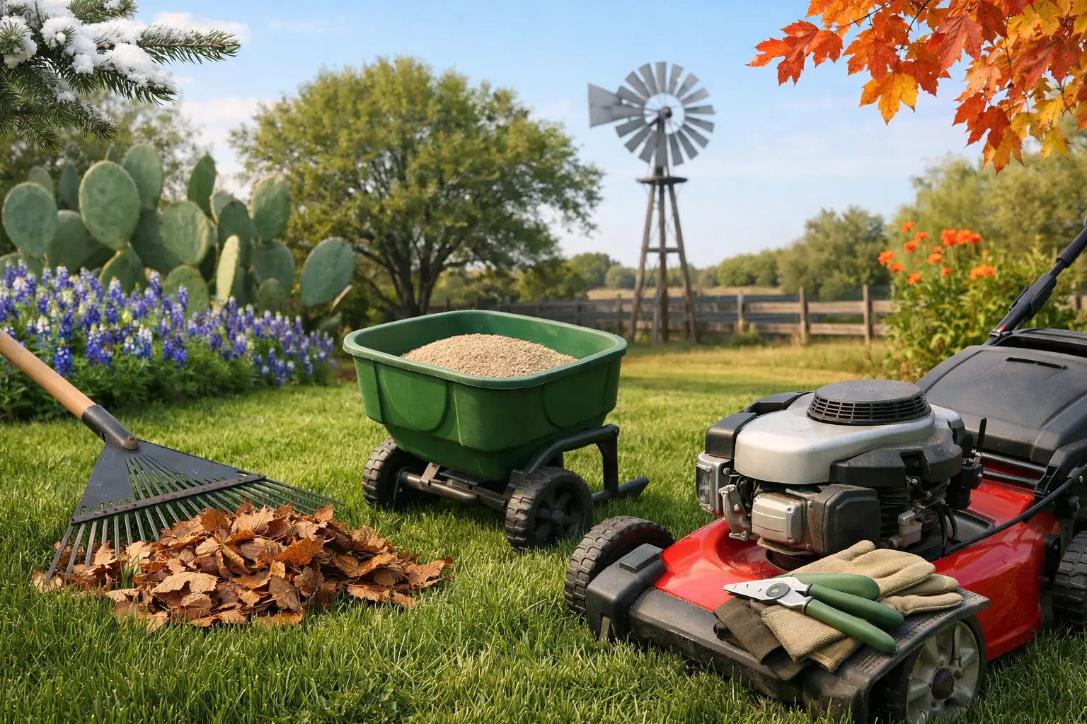 Seasonal Lawn Care Checklist for Texas Yards