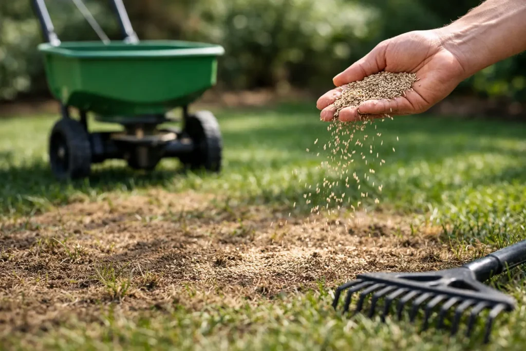 How to Overseed Thin Lawn the Right Way