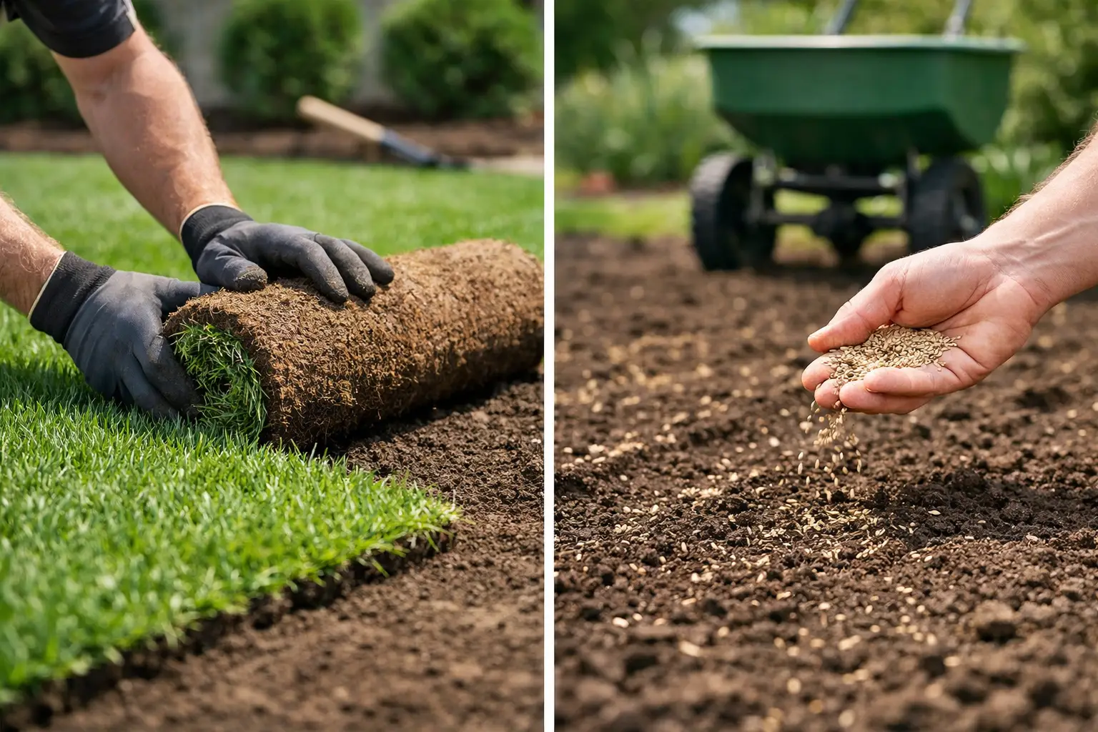 Sod Installation vs Seeding: What Wins?