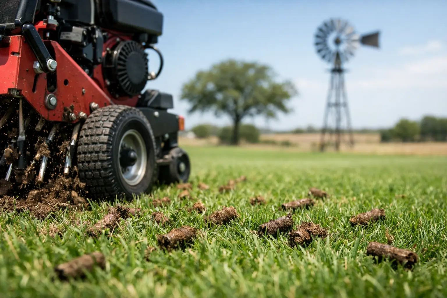 When Should You Aerate Lawn in Texas?