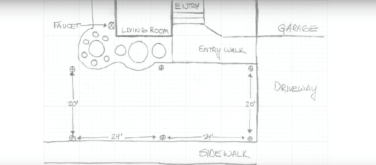 kitchen and bathroom floor plan .