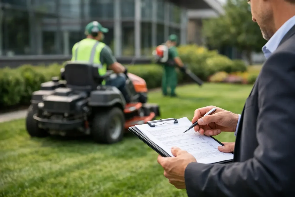 Commercial Lawn Maintenance Contracts That Work