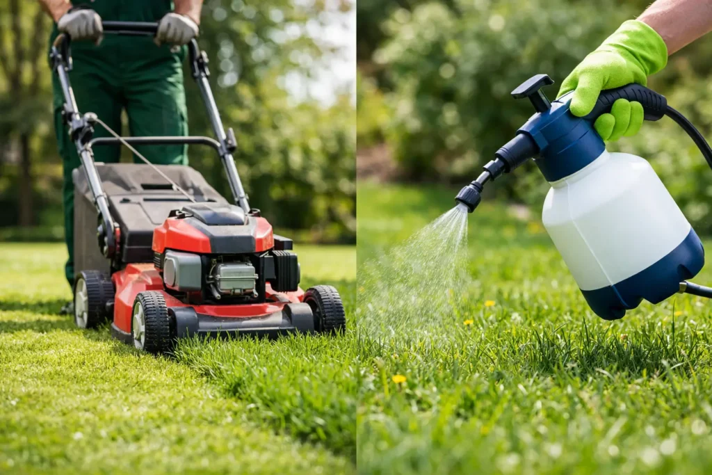 Lawn Service vs Treatment: What Your Yard Needs