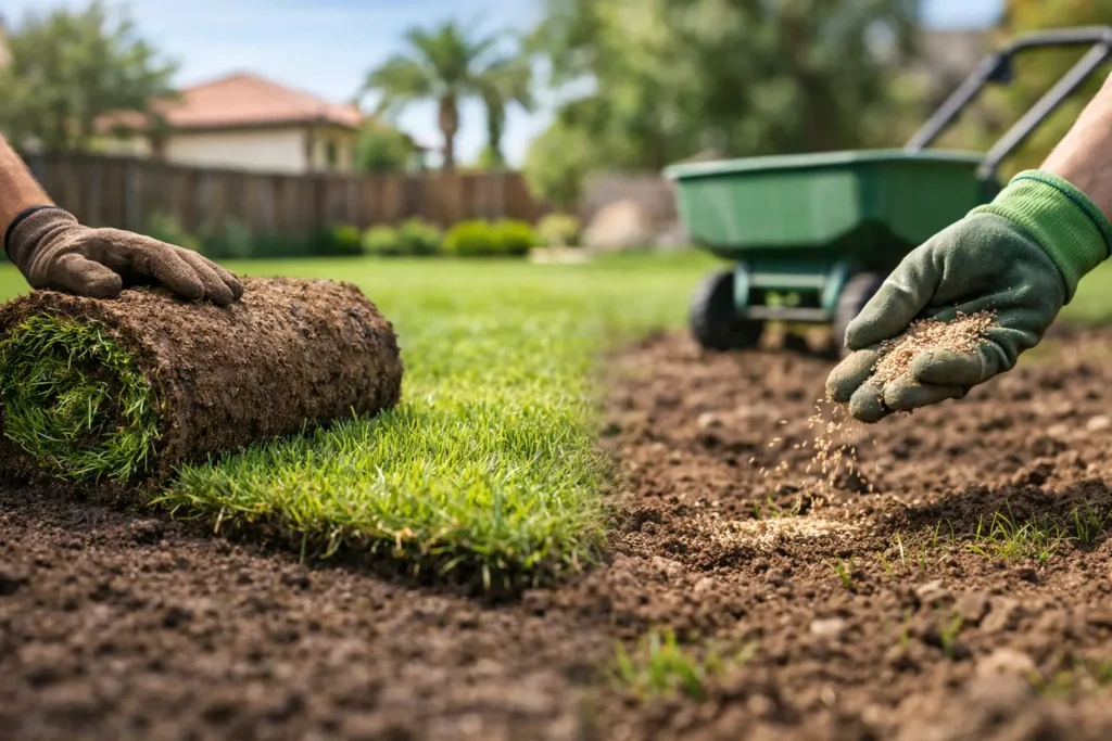 Sod vs Seed Lawn: What Works in San Antonio?