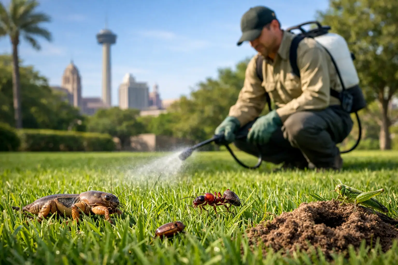 A Guide to Lawn Pest Control in San Antonio