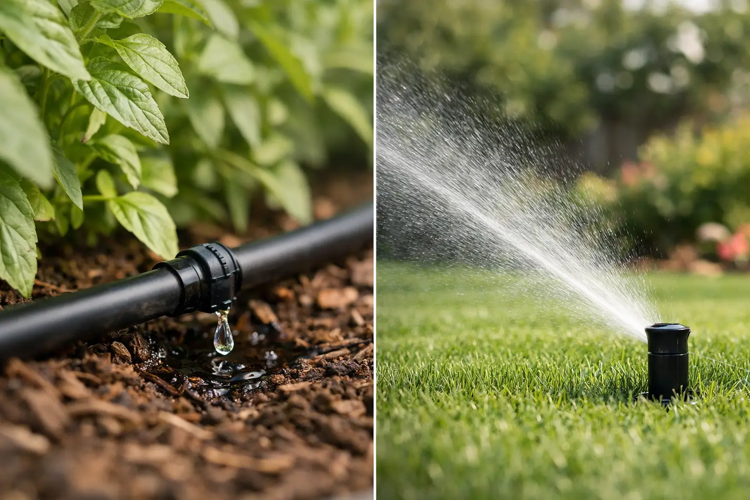 Drip Irrigation vs Sprinklers for San Antonio