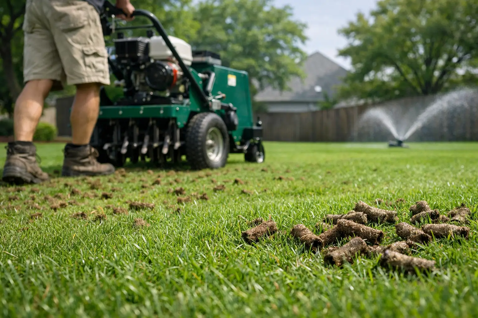 How Often Should Lawns Be Aerated in Texas?