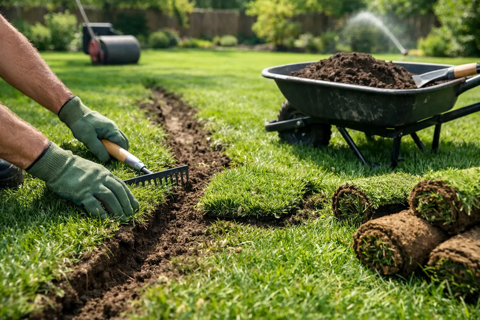 How to Fix Lawn Ruts Without Ruining Your Grass