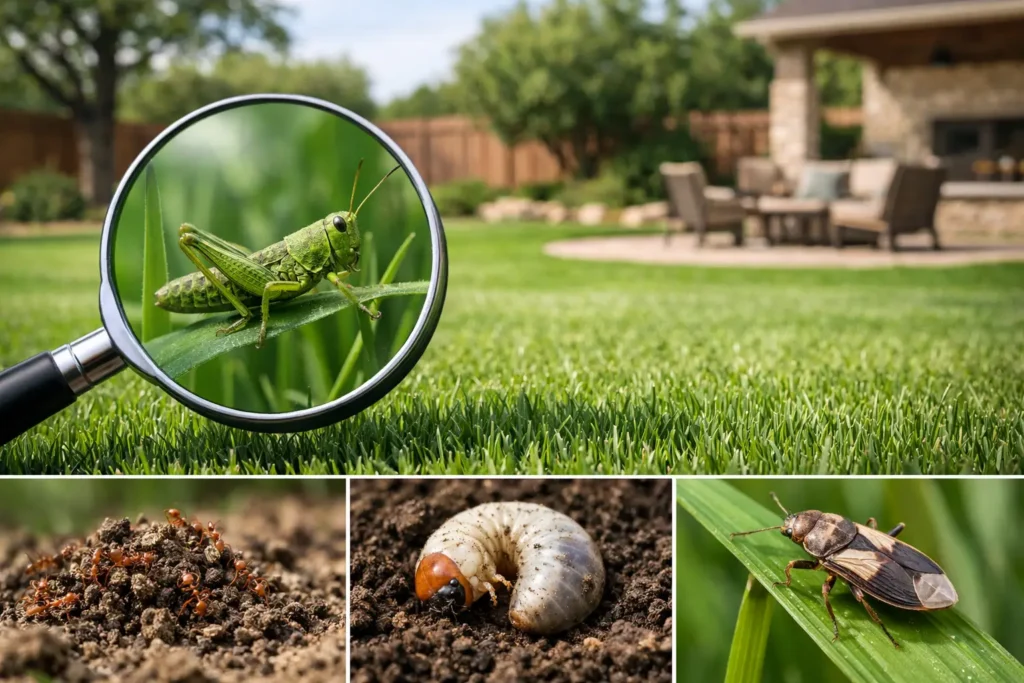Lawn Pest Identification Guide for Texas Yards