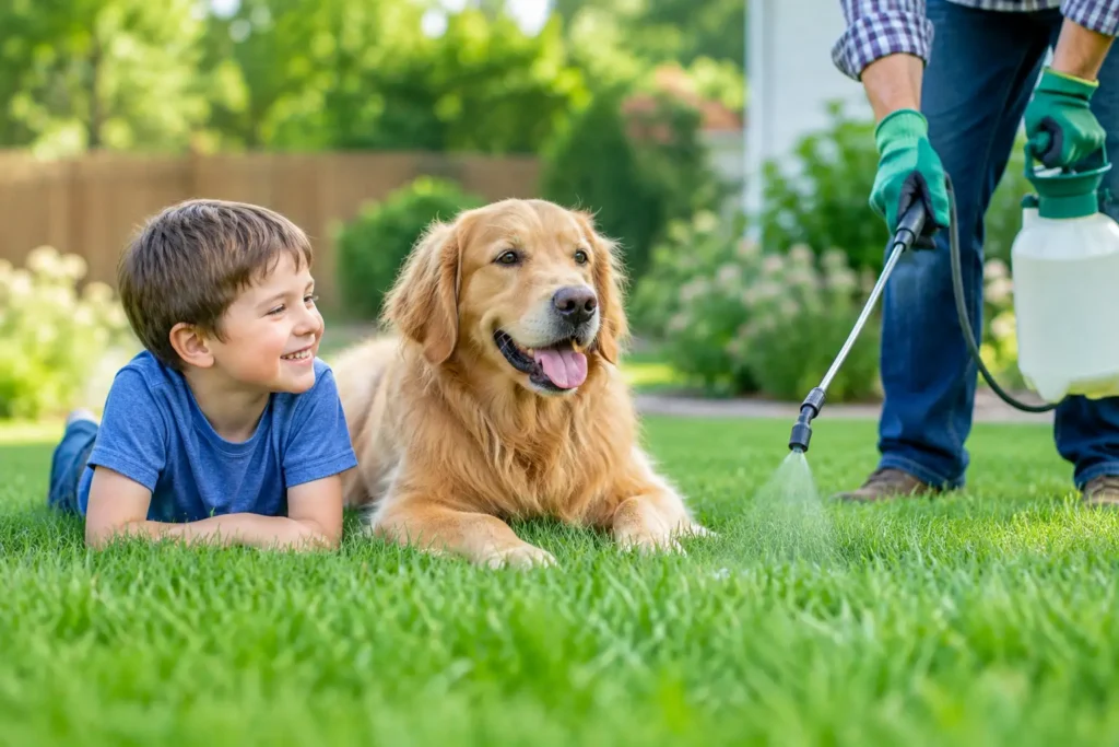 Are Lawn Chemicals Safe for Kids, Pets, and Lawns?