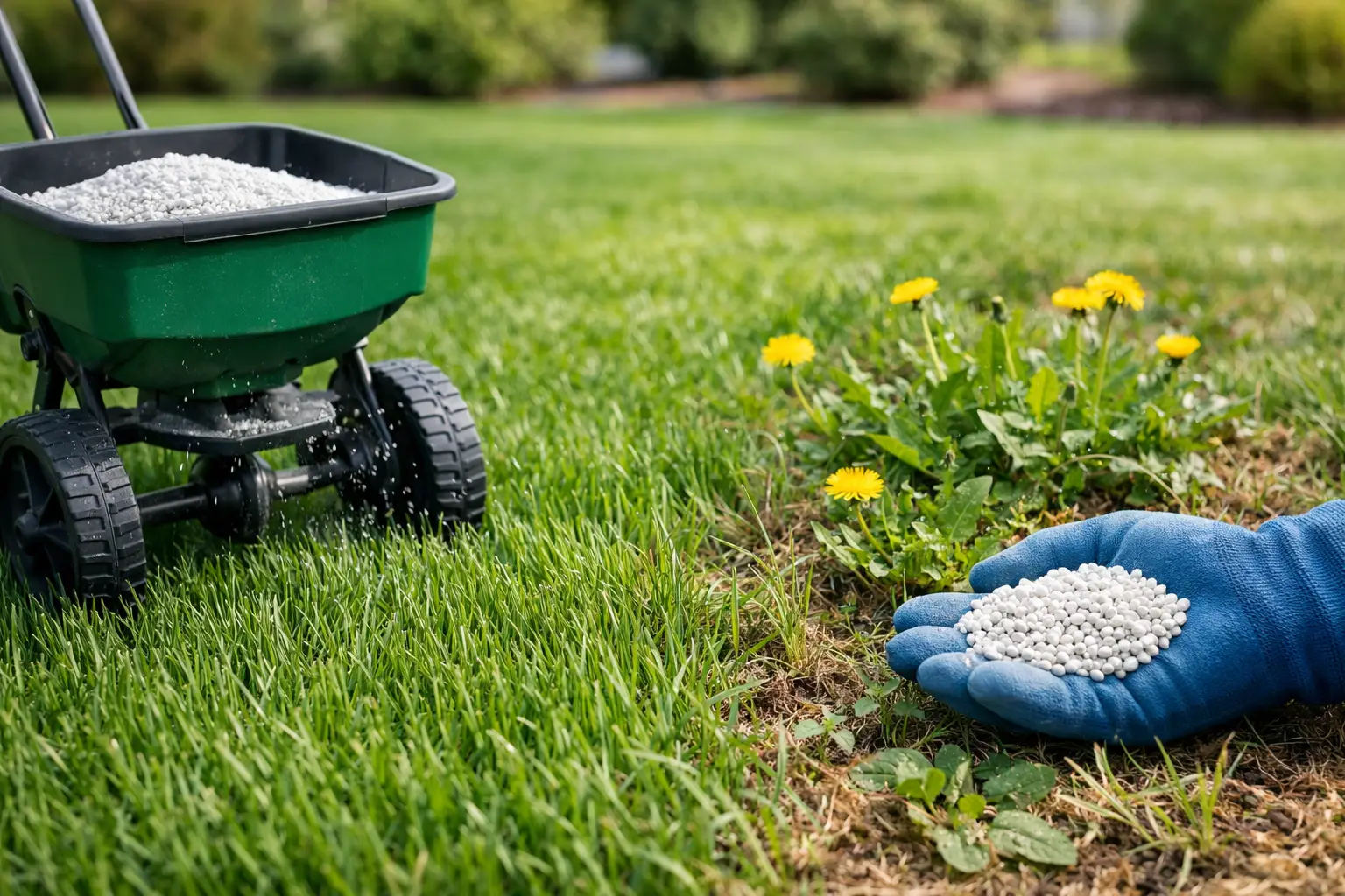 Does Lawn Fertilizer Kill Weeds? What Works