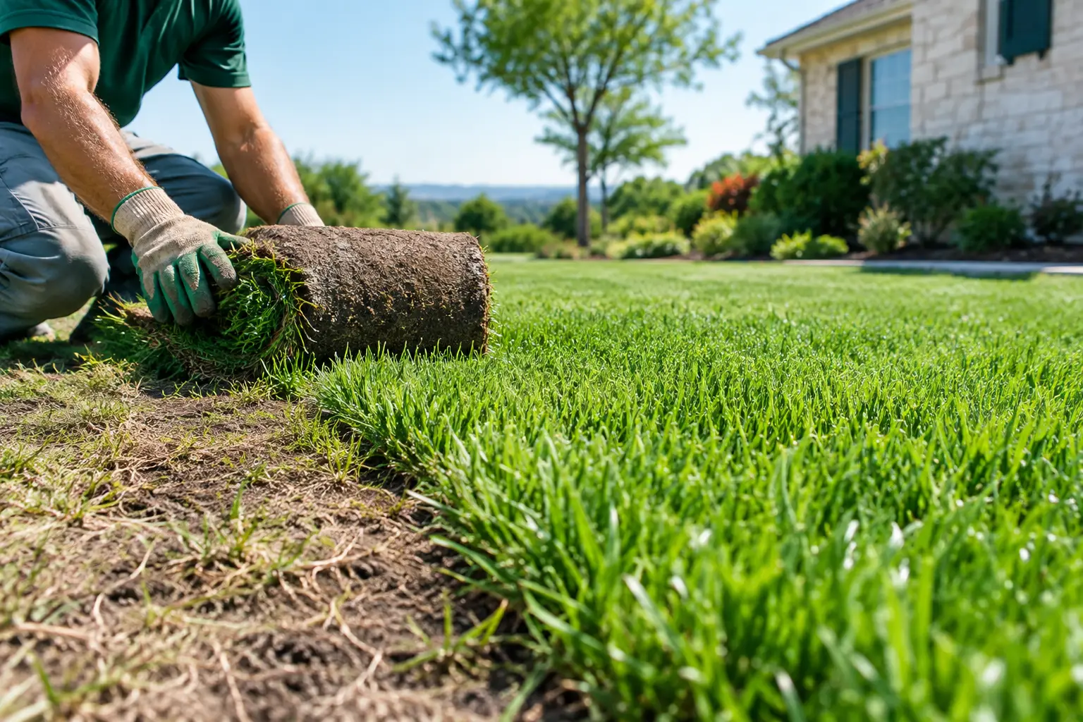 Bermuda Lawn Restoration for San Antonio Yards